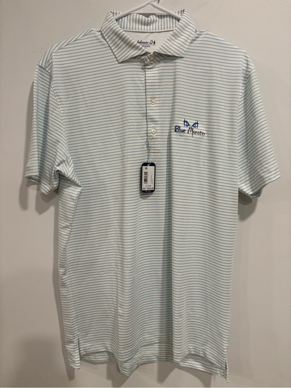Johnnie-O Exclusive Blue Monster‎ Polo